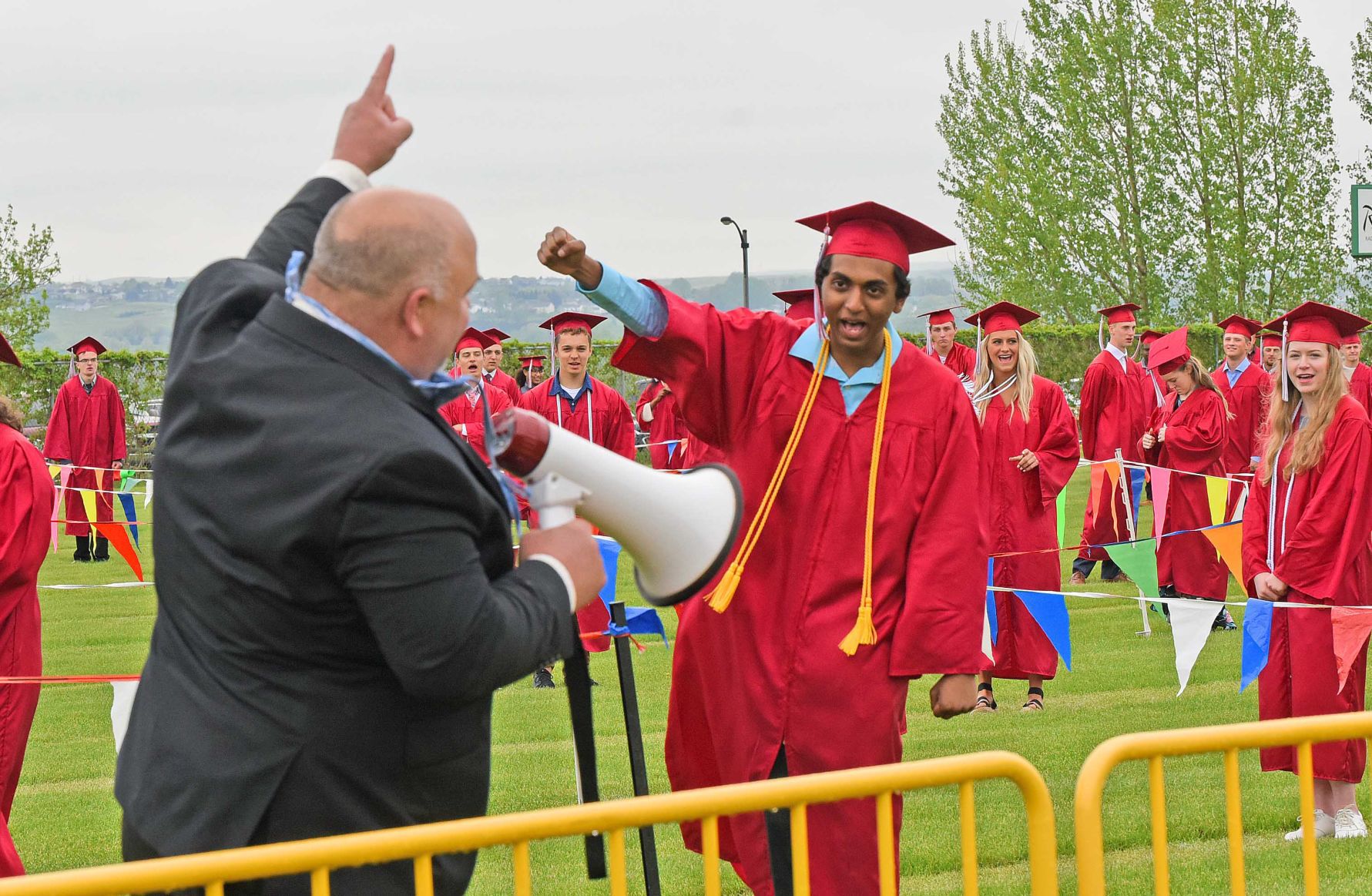 Century High School graduation